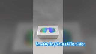 Q01 Occhiali da ciclismo per sport all'aria aperta Pixel 6 assi EIS Anti-shake Supporto per occhiali per traduzione AI intelligenti