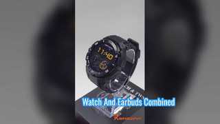 Auricolare NFC Smart Watch 2 in 1 TWS Cuffie Bluetooth Auricolari Chiamata musicale Monitoraggio della salute degli uomini Wat