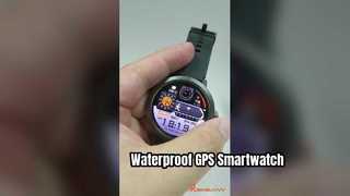 Rainbuvvy DM76 GPS Smart Watch sportivo 1.32'' Schermo AMOLED 5ATM Orologio da polso impermeabile Batteria 360mAh